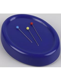 Игольница магнитная с булавками, 10 × 7,5 × 3,8 см