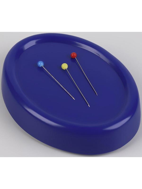 Игольница магнитная с булавками, 10 × 7,5 × 3,8 см