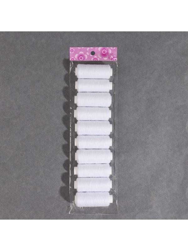 Нитки 40/2, 200 м, цвет белый №301