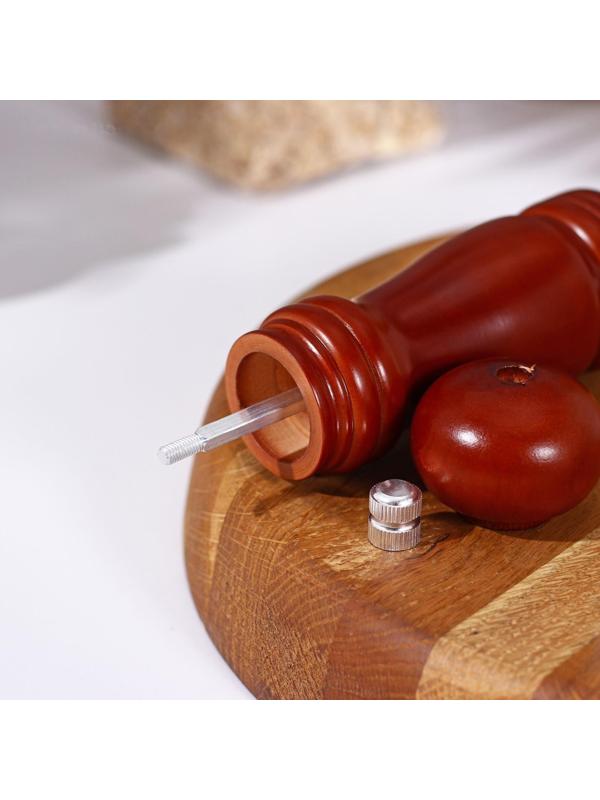 Мельница для специй «Дуновение леса», 15,5 см, керамический механизм, цвет коричневый