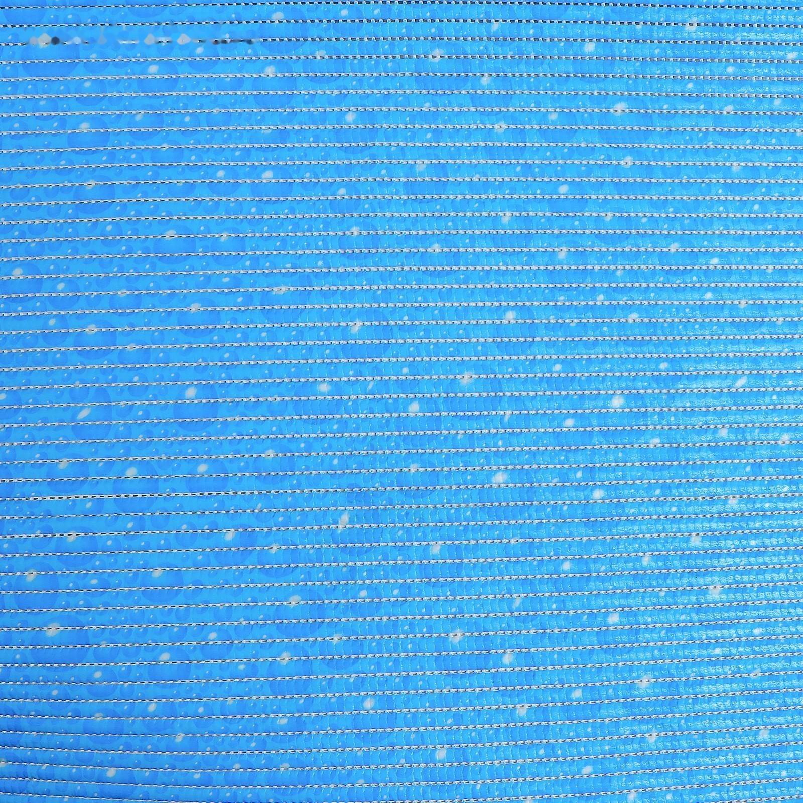 Коврик ПВХ «Пузырьки», 0,80×15 м, цвет голубой