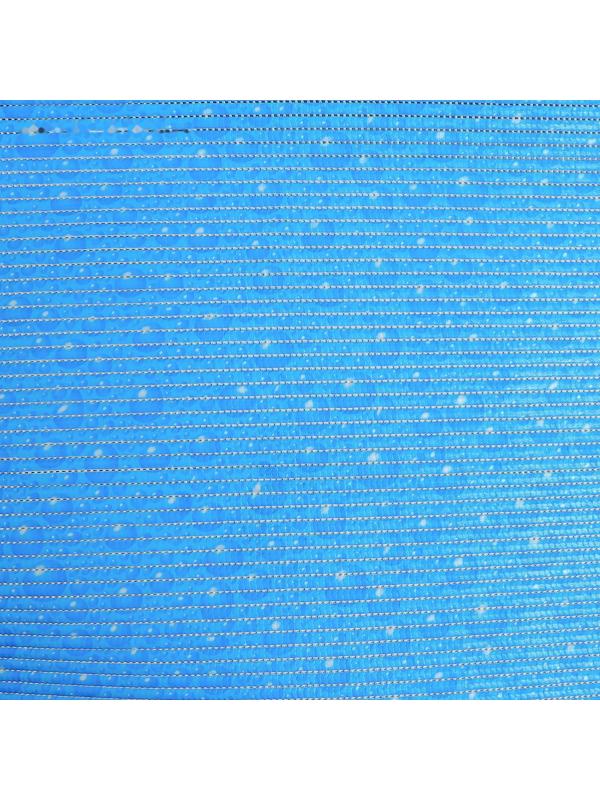 Коврик ПВХ «Пузырьки», 0,80×15 м, цвет голубой