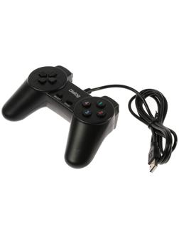 Геймпад Dialog Action GP-A01, проводной, для PC, 10 кнопок, USB, черный