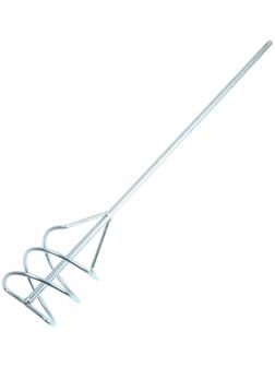 Миксер для песчано-гравийных смесей ТУНДРА, оцинкованный, SDS-plus, 100 х 10 х 600 мм