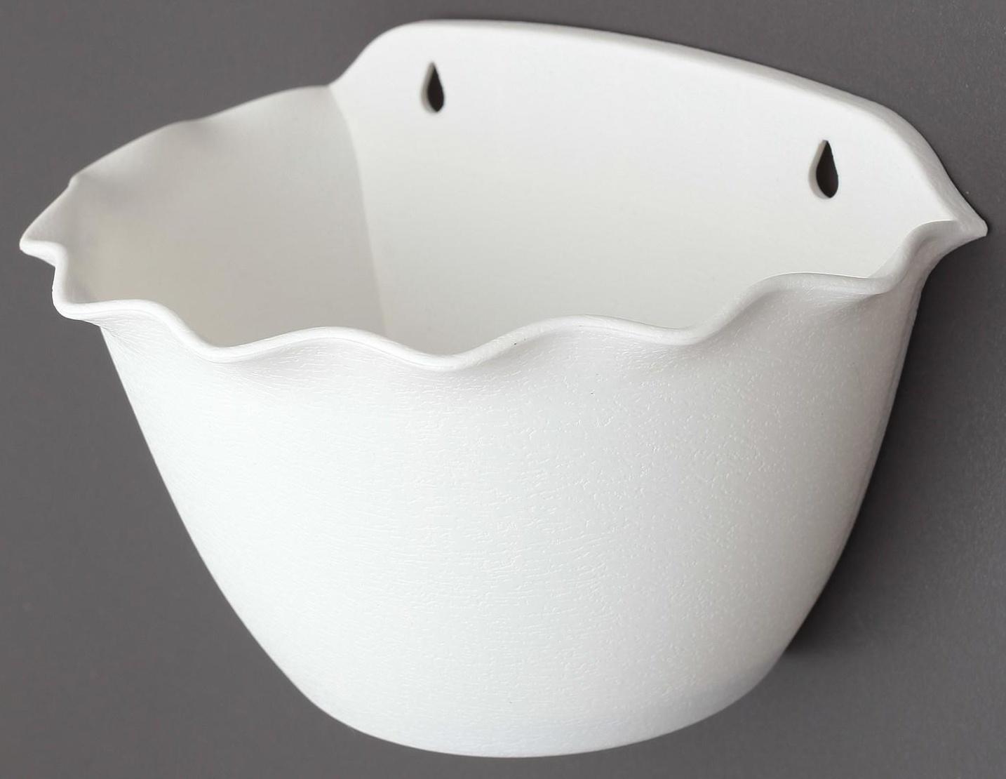 Кашпо для цветов настенное «Волна», 4,5 л, цвет МИКС