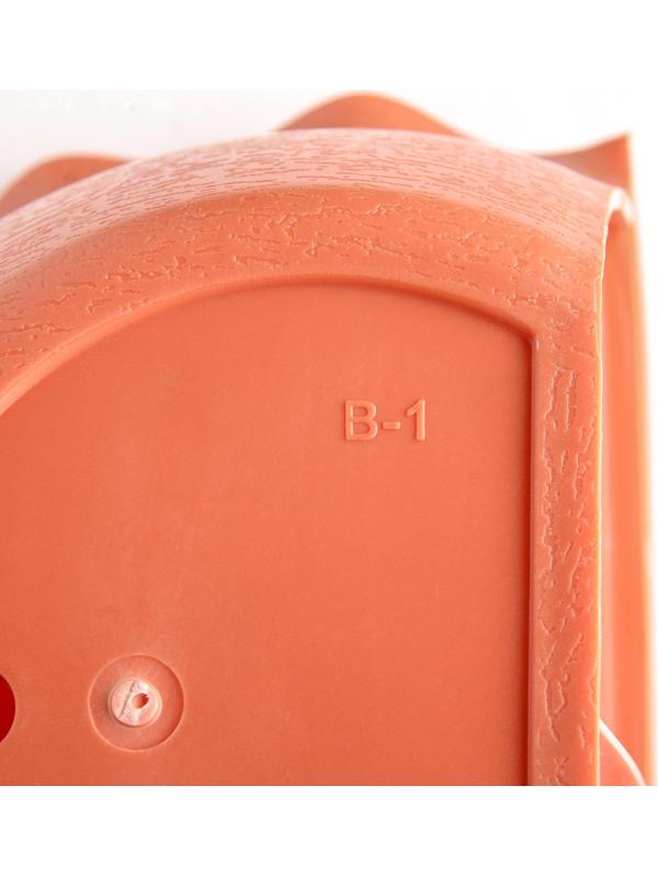 Кашпо для цветов настенное «Волна», 4,5 л, цвет МИКС