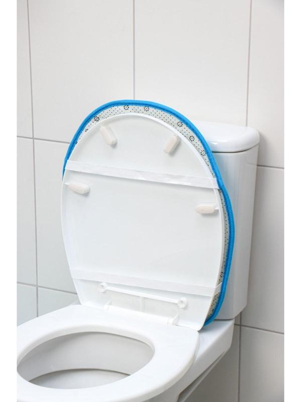 Набор ковриков для ванной и туалета Доляна «Дельфины», 3 шт: 39×43, 40×50, 50×80 см, цвет МИКС