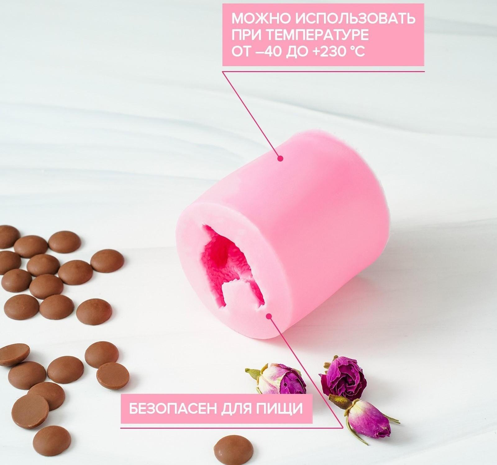 Молд «Мишутка», 6×6 см