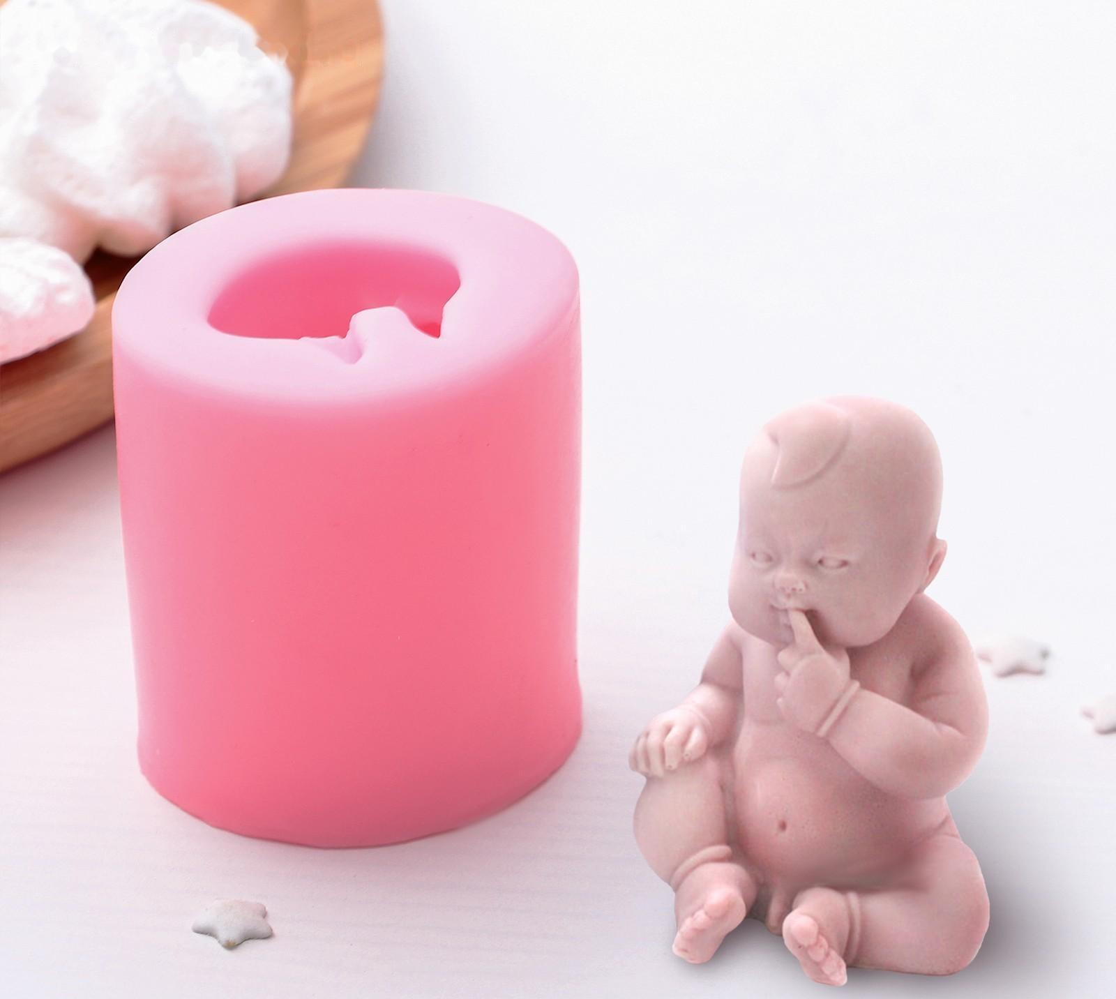 Молд силиконовый «Младенец», 5,5×4,5×6 см