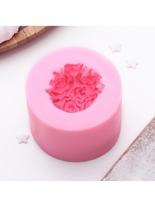 Молд «Розовый букет», 6,5×4,5 см