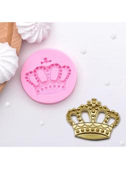 Молд «Корона», 5,5×5,5 см, цвет МИКС