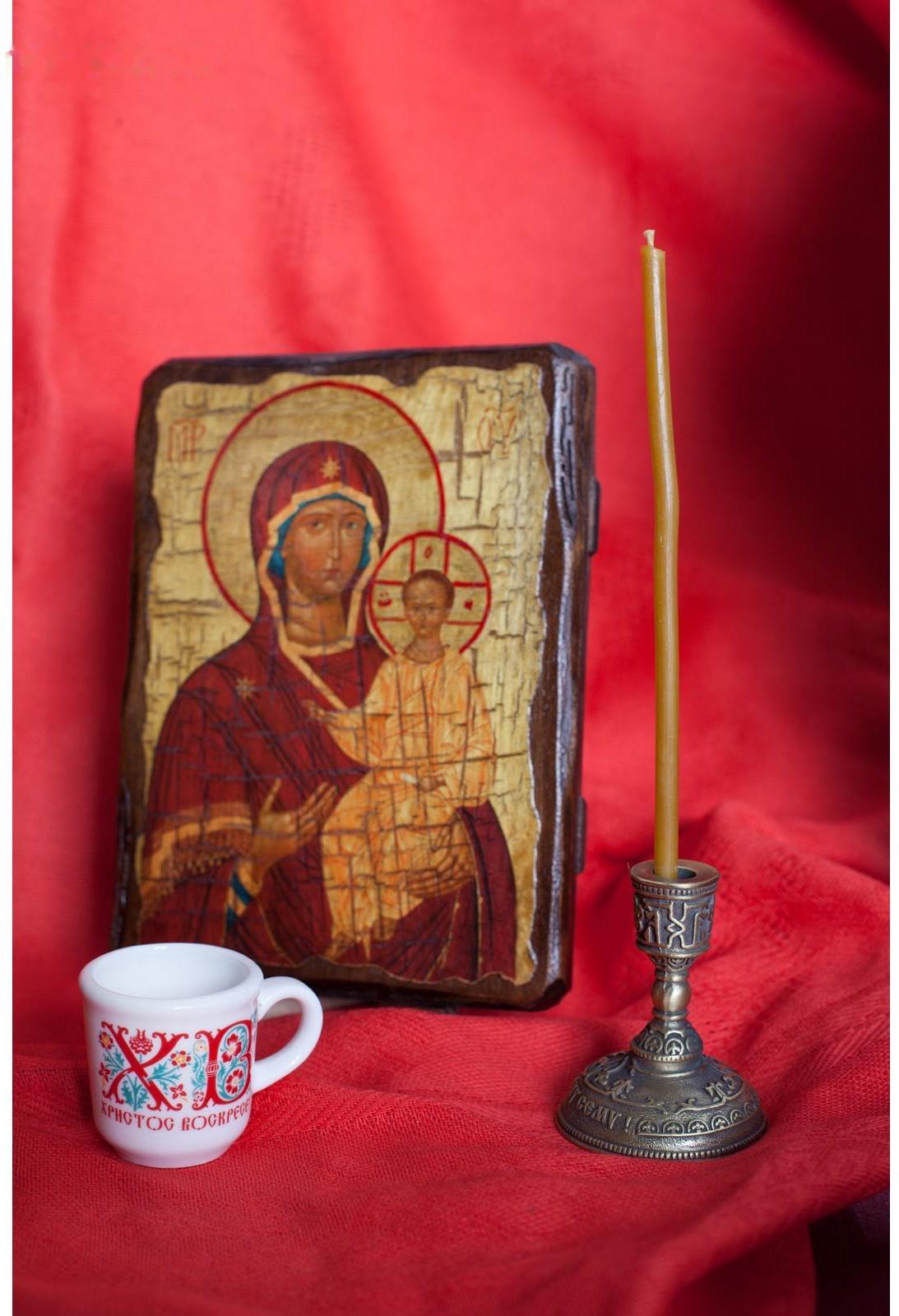 Набор свечей церковных для домашней молитвы восковые, 12 шт