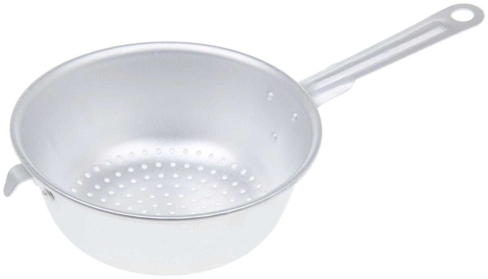 Дуршлаг, d=18 см, длинная ручка