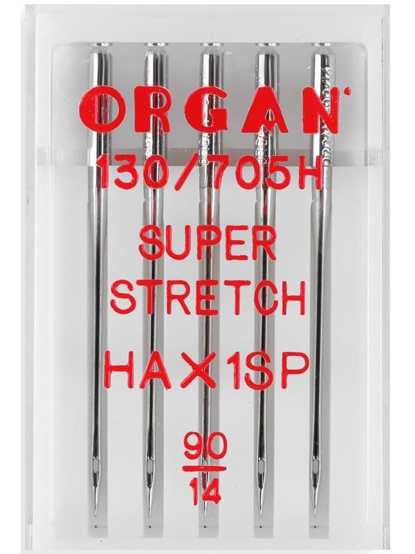 Иглы для бытовых швейных машин, для супер-стрейч, №90, 5 шт