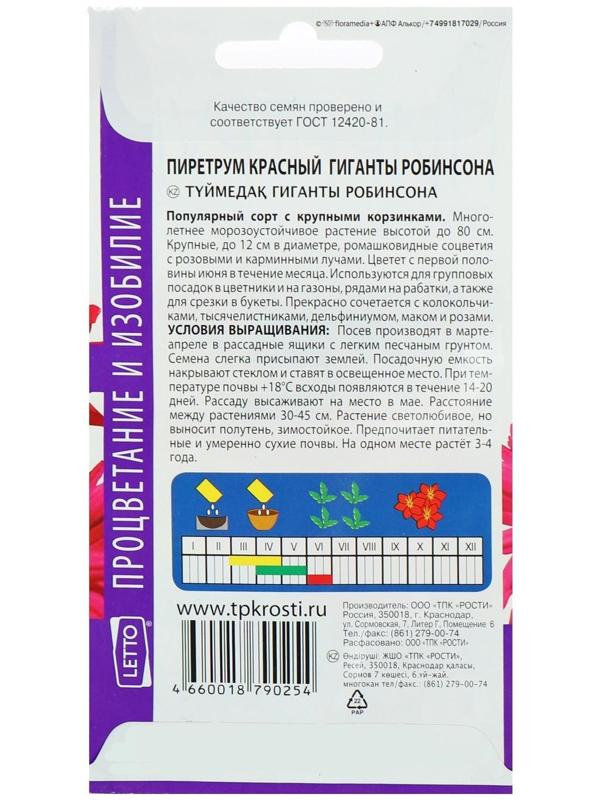 Семена цветов Пиретрум 