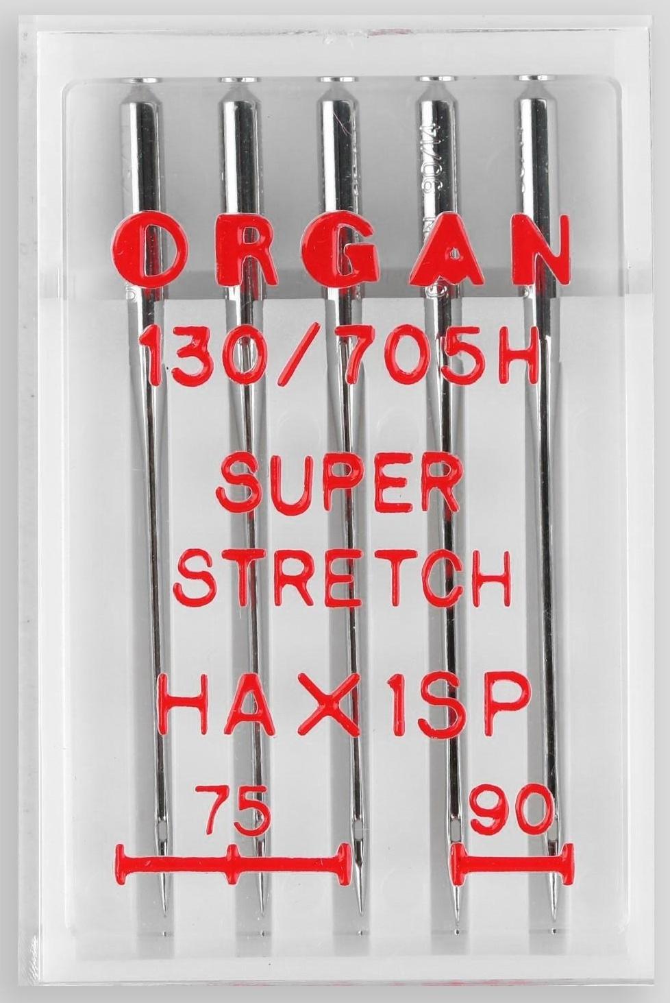 Иглы для бытовых швейных машин, для супер-стрейч, №75/90, 5 шт