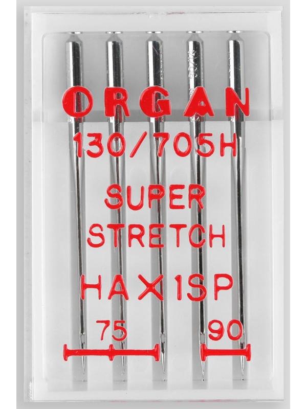 Иглы для бытовых швейных машин, для супер-стрейч, №75/90, 5 шт