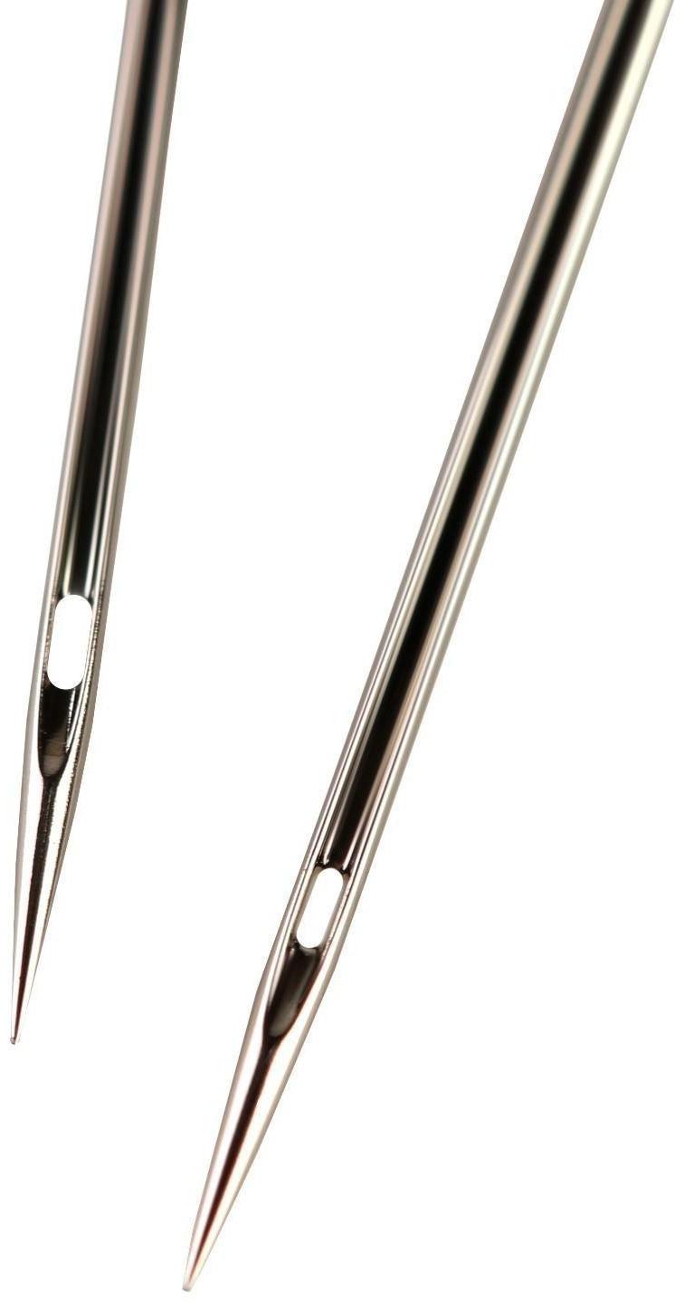 Иглы для бытовых швейных машин, универсальные, №60/8, 5 шт