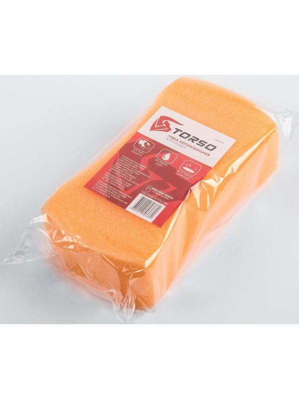 Губка автомобильная TORSO поролоновая, МИКС 190х110х60 мм