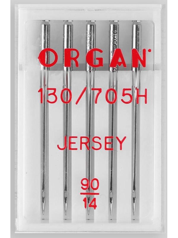 Иглы для бытовых швейных машин, для джерси, №90/14, 5 шт