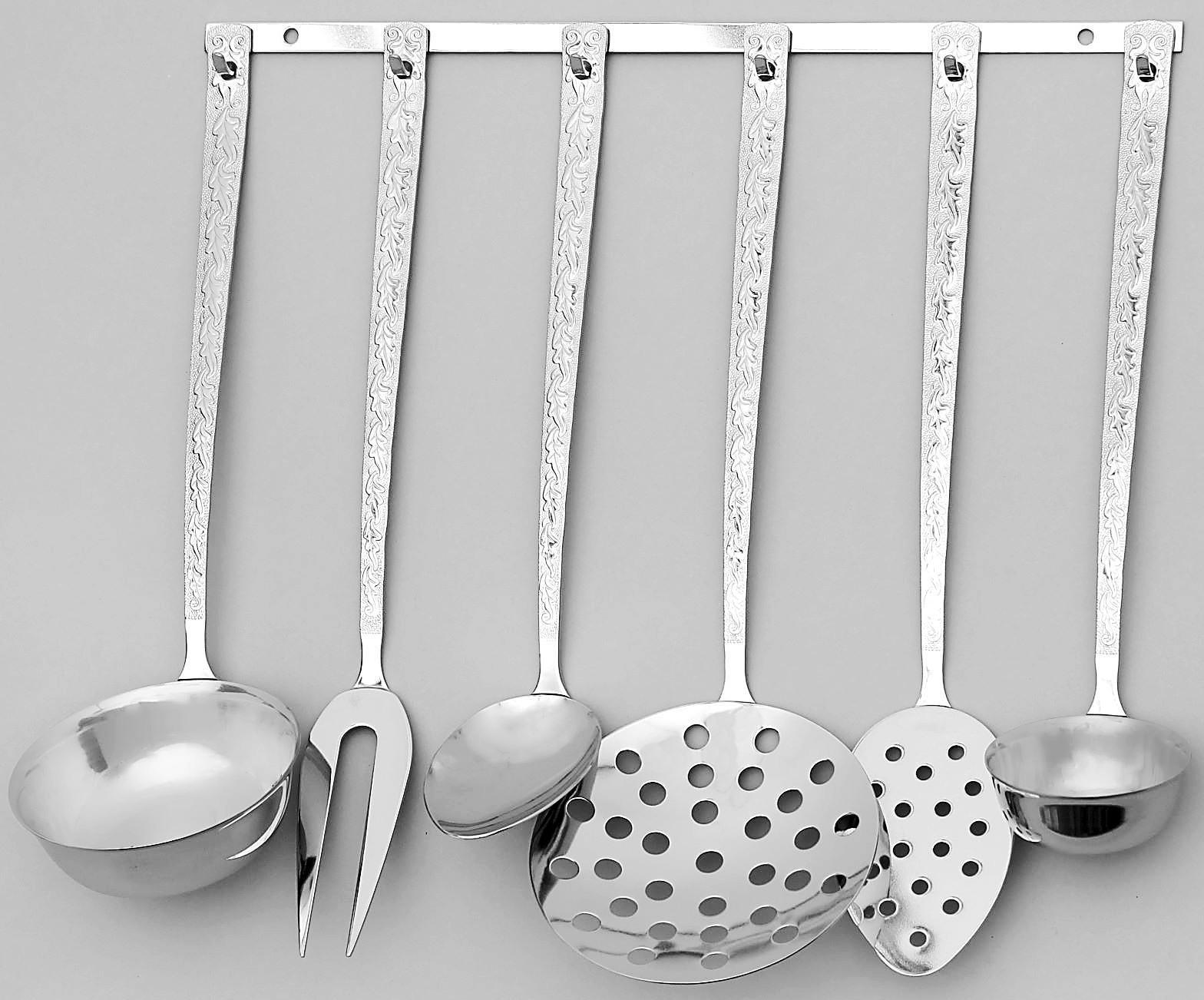 Набор кухонный, М12А, толщина 2,5 мм, в картонной коробке, 6 предметов