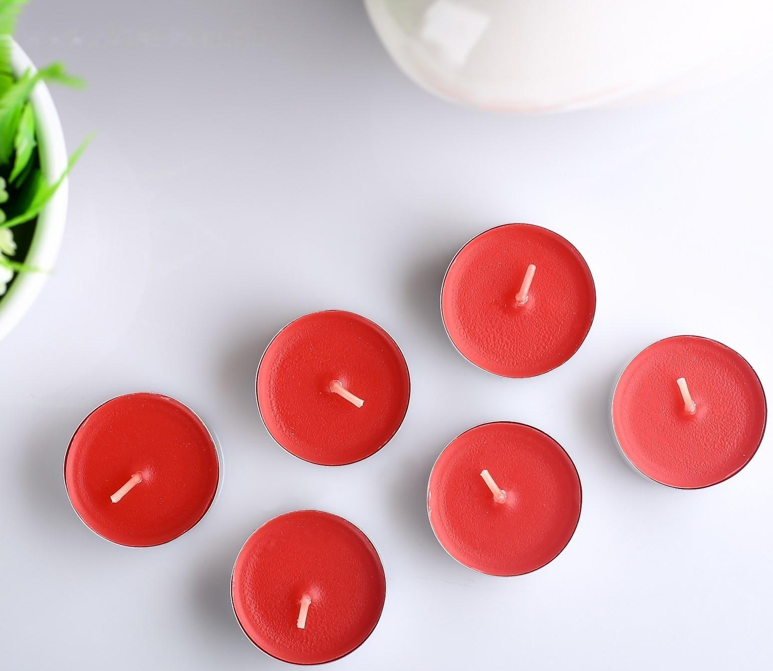 Набор чайных свечей ароматических 