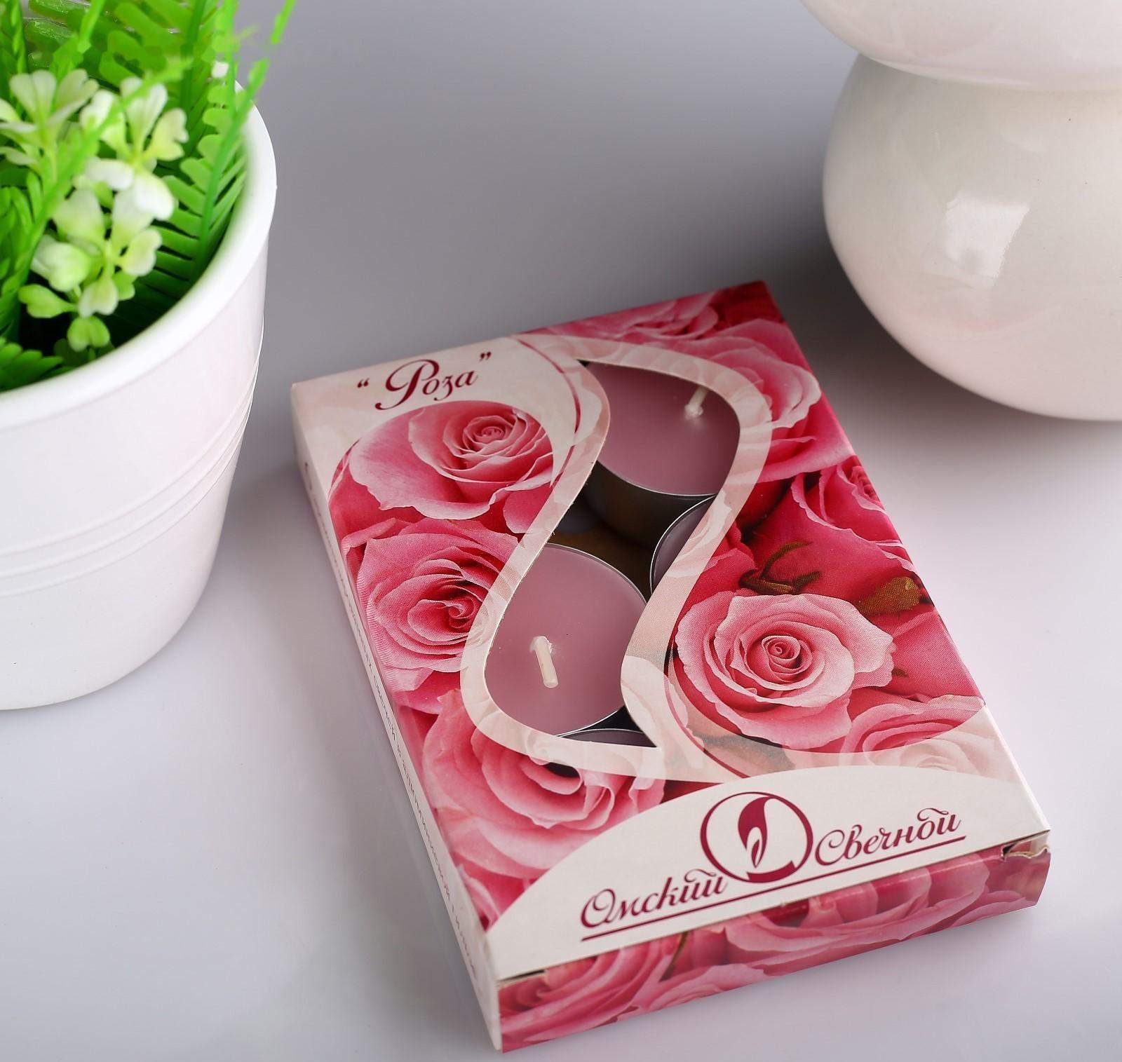 Набор чайных свечей ароматических 