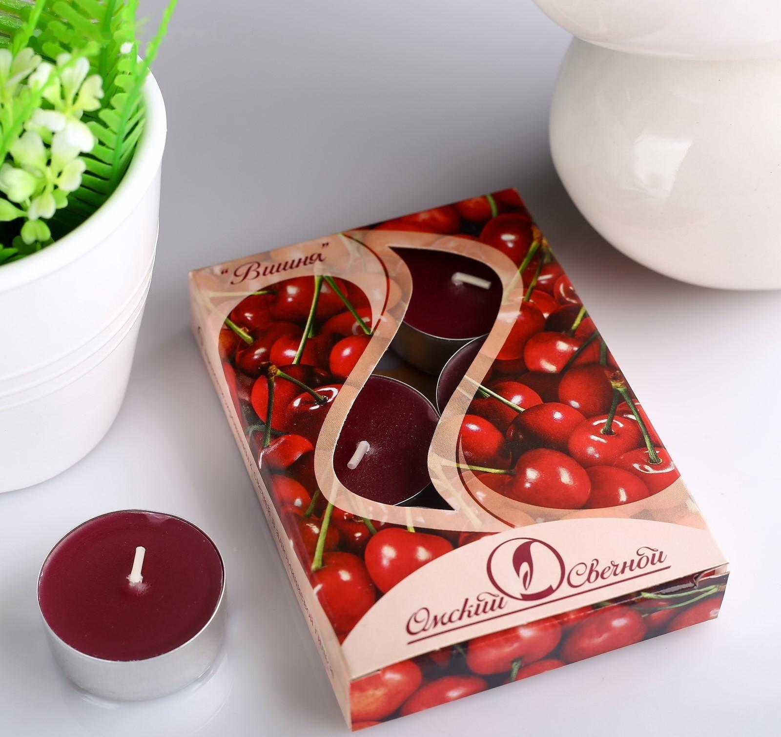 Набор чайных свечей ароматических 