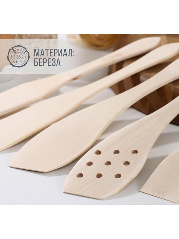 Набор кулинарных лопаток Доляна, 5 шт/уп