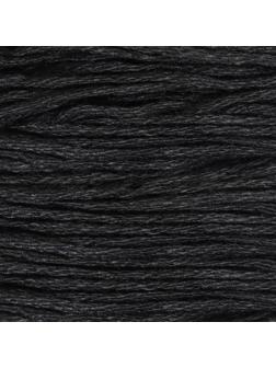 Нитки мулине, 8 ± 1 м, цвет чёрный №310