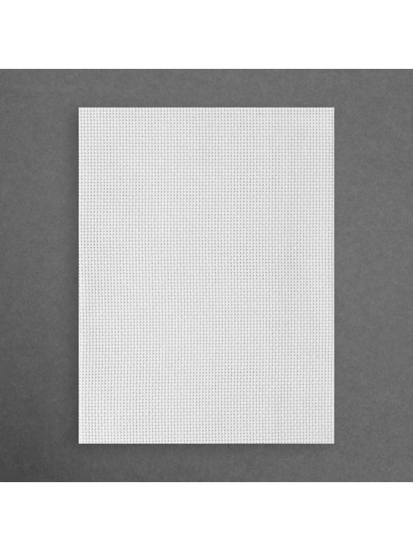 Канва для вышивания №11, 50 × 50 см, цвет белый