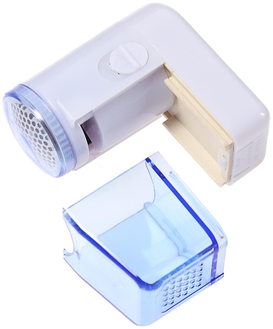 Машинка для удаления катышков Luazon LUK-01, 2хAA (не в комплекте), голубая