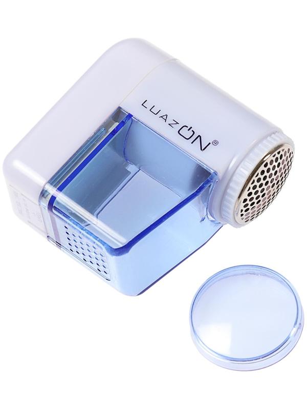 Машинка для удаления катышков Luazon LUK-01, 2хAA (не в комплекте), голубая