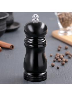 Мельница для специй «Дуновение леса», 10,5×4,5 см, керамический механизм, цвет тёмное дерево