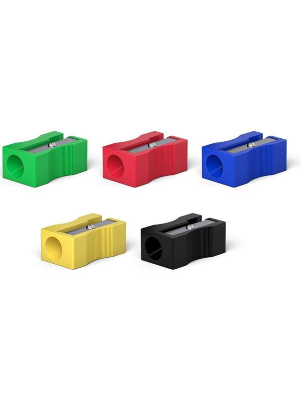 Точилка 1 отверстие ErichKrause Unity, отверстие диаметром 8 мм, микс