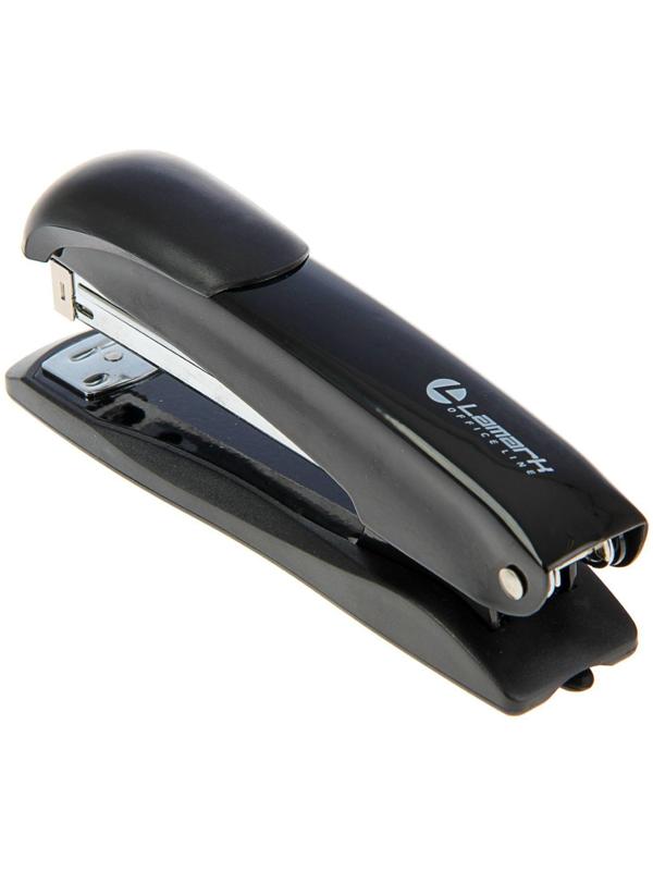 Степлер Lamark Ulrich №24/6 и 26/6, металлический корпус, встроенный антистеплер, индикатор скоб, до 30 листов