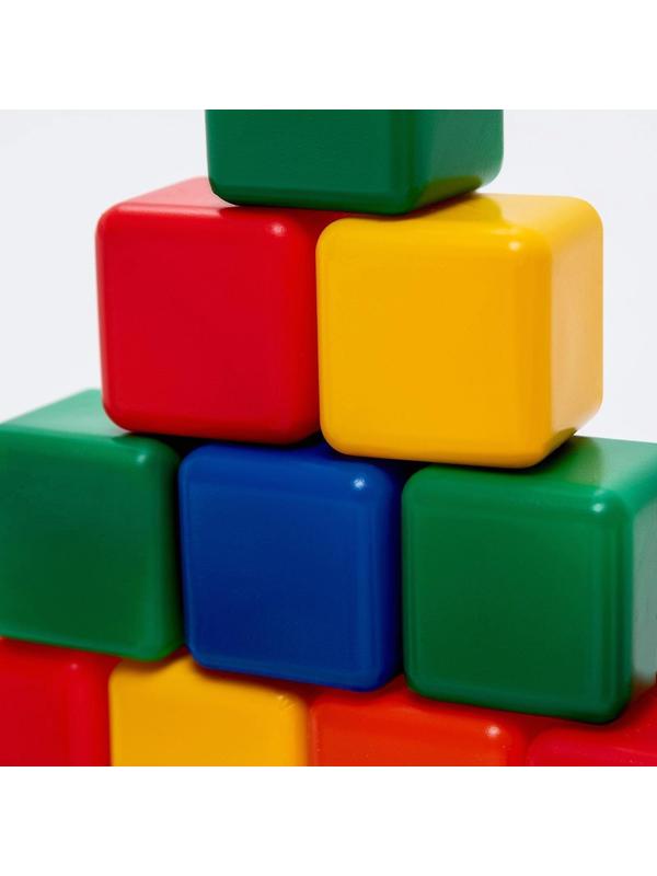 Набор цветных кубиков, 9 штук, 4 × 4 см
