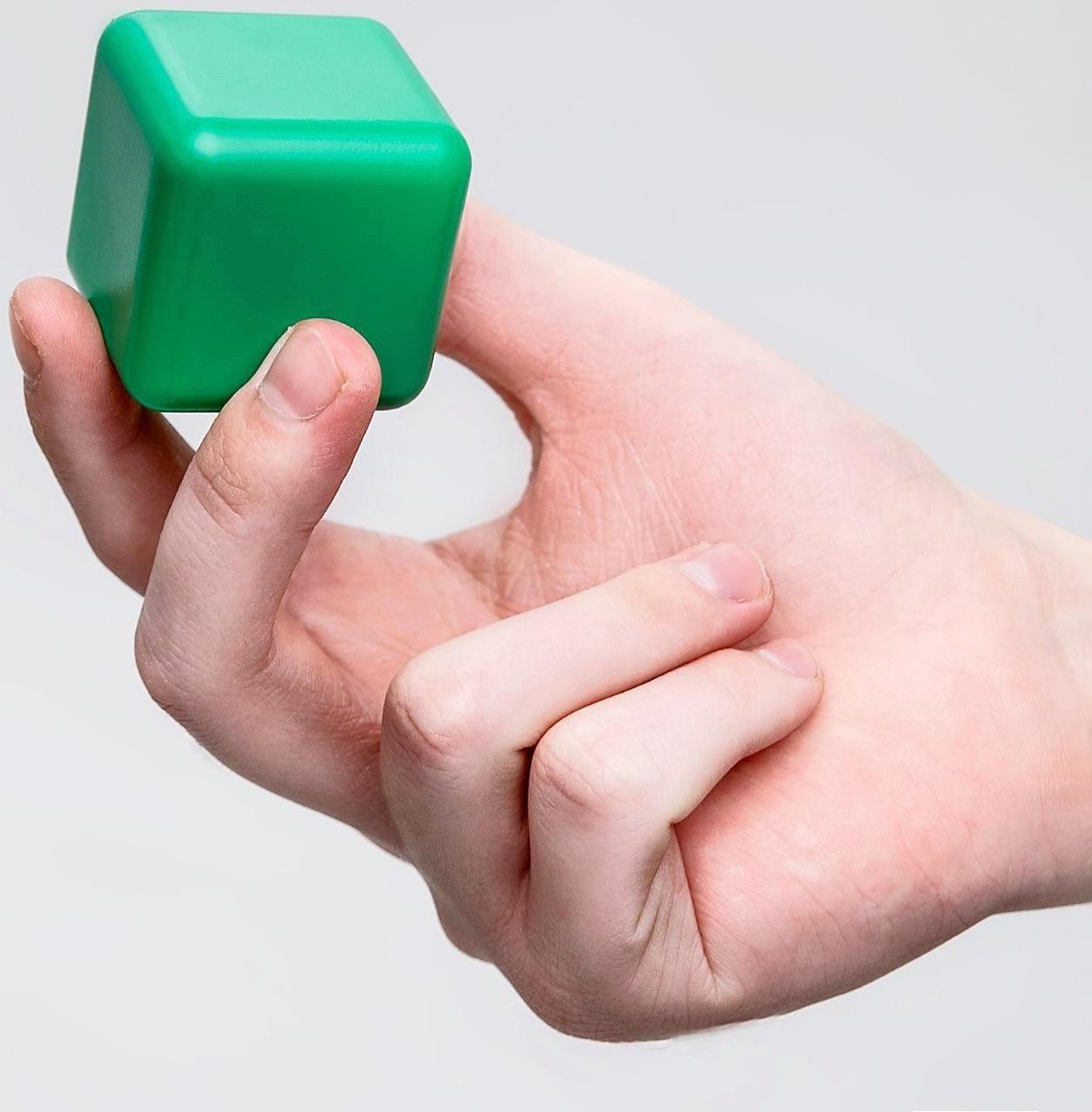 Набор цветных кубиков, 20 штук, 4 × 4 см