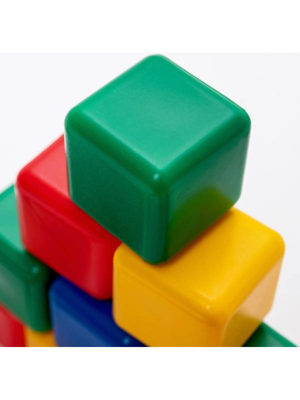 Набор цветных кубиков, 20 штук, 4 × 4 см