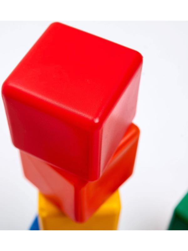 Набор цветных кубиков,16 штук 6 × 6 см