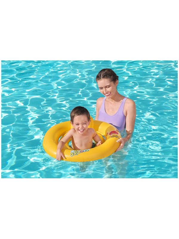 Круг для плавания Bestway Swim Safe ступень «А», с сиденьем и спинкой, от 1-2 лет, 32027