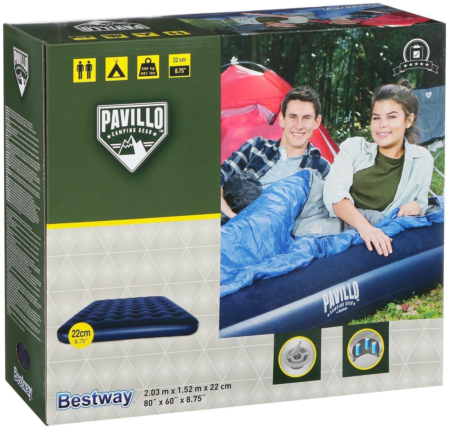 Матрас надувной Pavillo, 203 x 152 x 22 см, 67003 Bestway