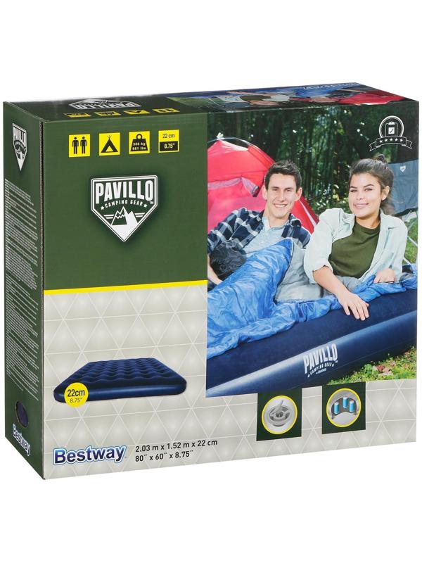 Матрас надувной Pavillo, 203 x 152 x 22 см, 67003 Bestway