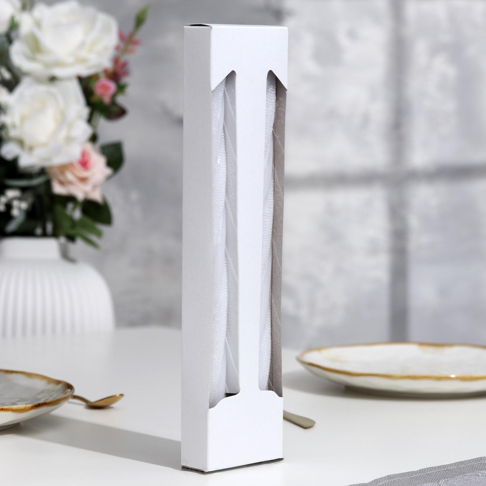 Набор свадебных свечей в коробке 