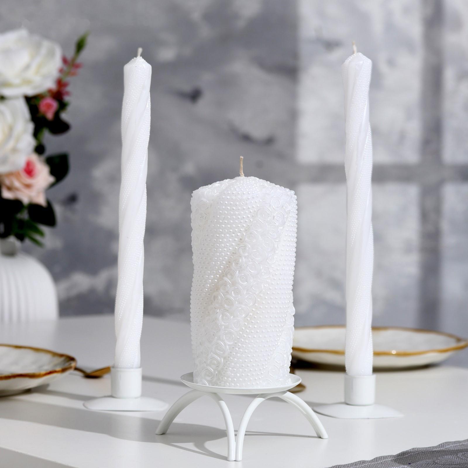 Набор свадебных свечей в коробке 