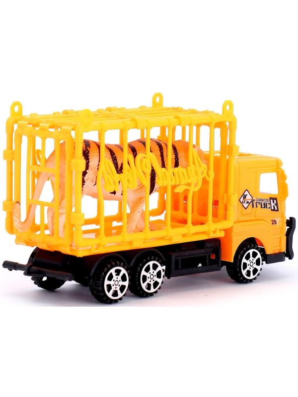 Грузовик инерционный «Зооперевозчик», цвета МИКС