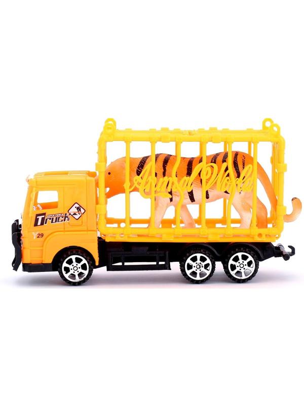 Грузовик инерционный «Зооперевозчик», цвета МИКС