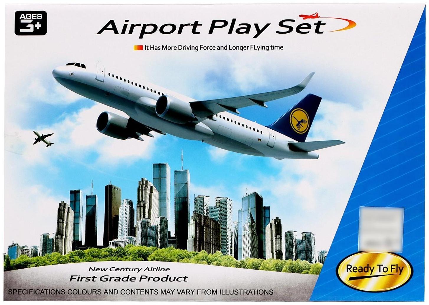 Игровой набор с инерционным транспортом «Аэропорт»