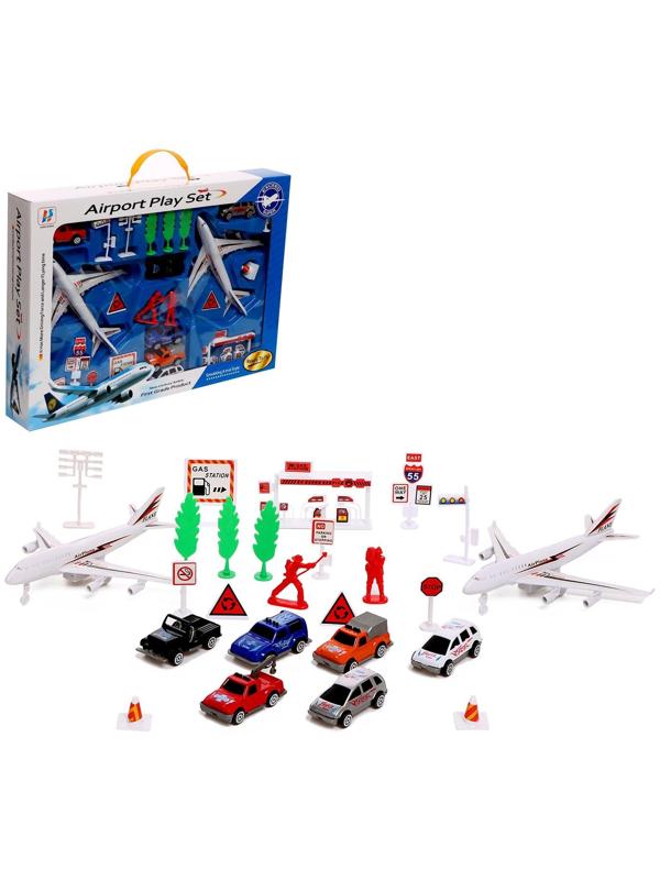 Игровой набор с инерционным транспортом «Аэропорт»