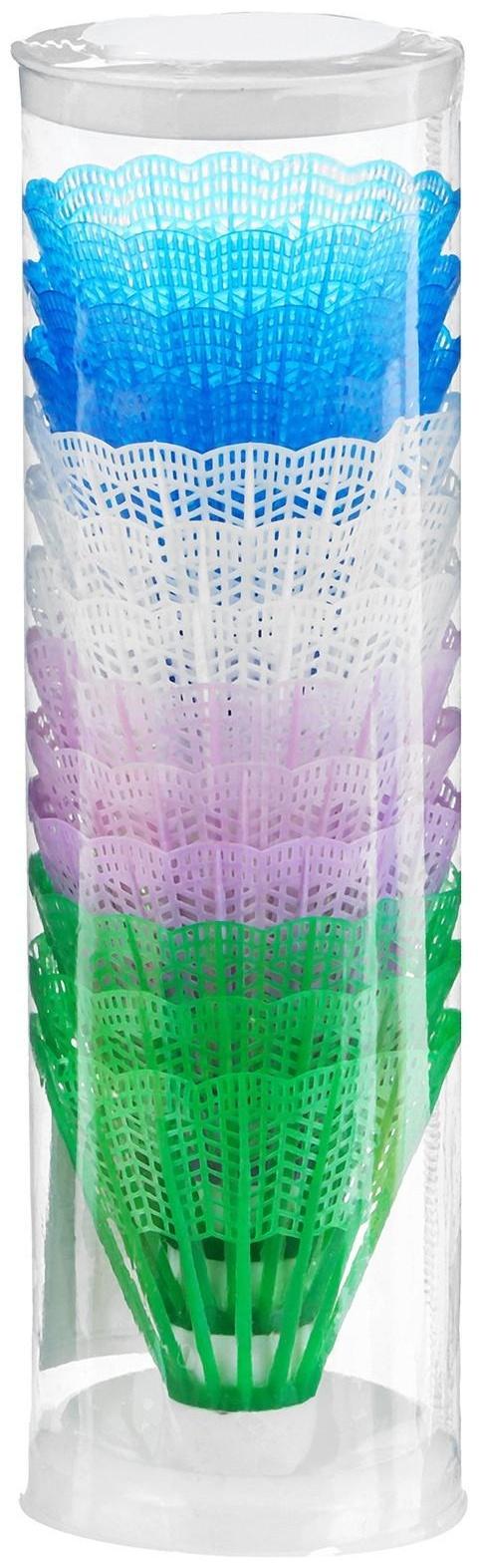 Воланчики цветные, пластиковые, в тубе, набор 12 шт.